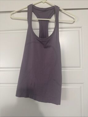 Women's Racerback Tank Top - Lavender Gray